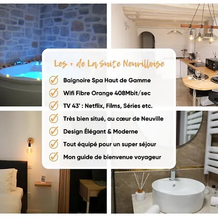 La Suite Neuvilloise Neuville-sur-Saône Exterior foto